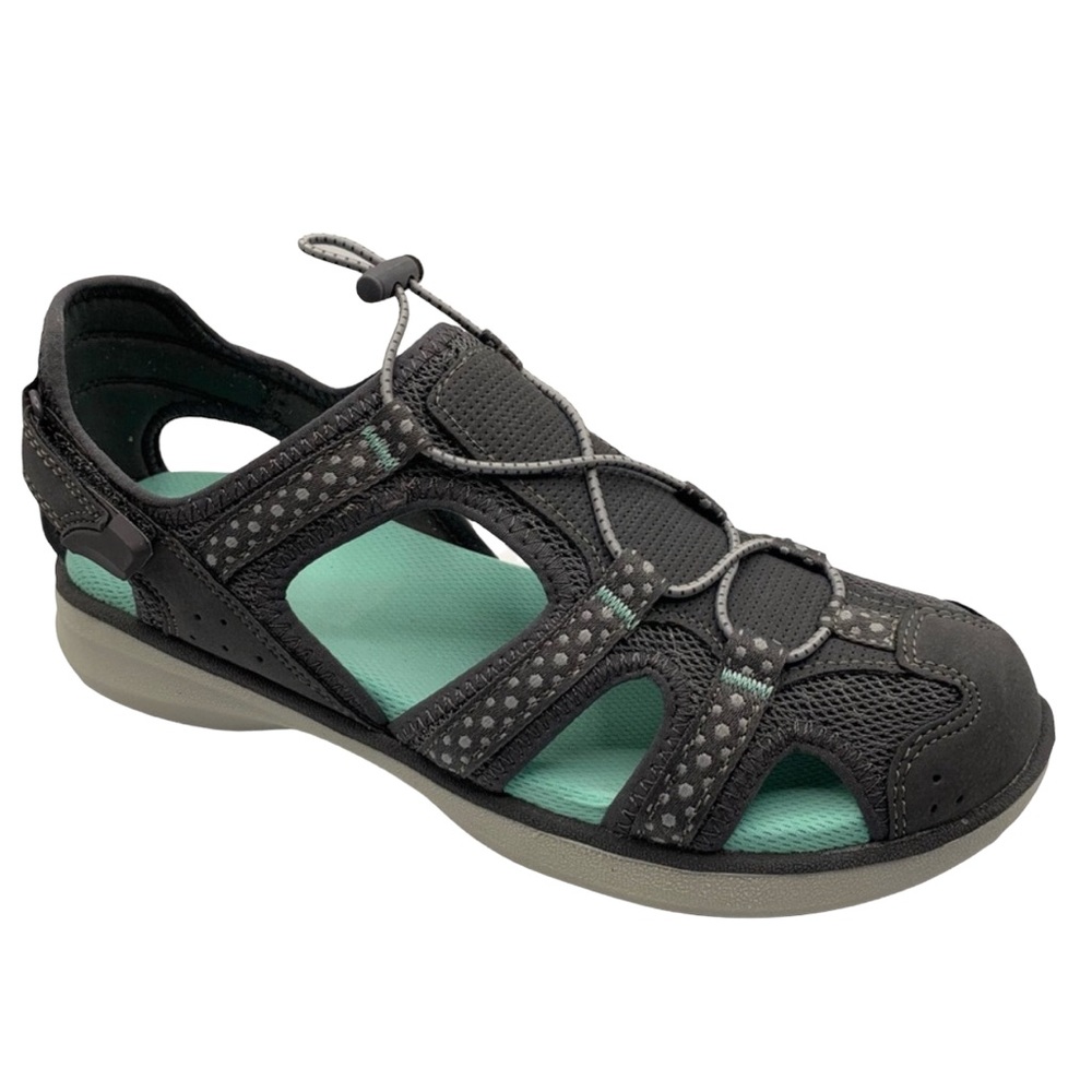 Dr Scholl’s Cancun Grey Summer Comfort Sandal Women’s NIB Size 6